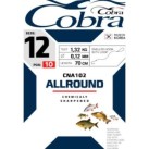 Kabliukai su pavadėliu Cobra Allround 70cm