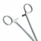 Žnyplės Salmo Artery Curved