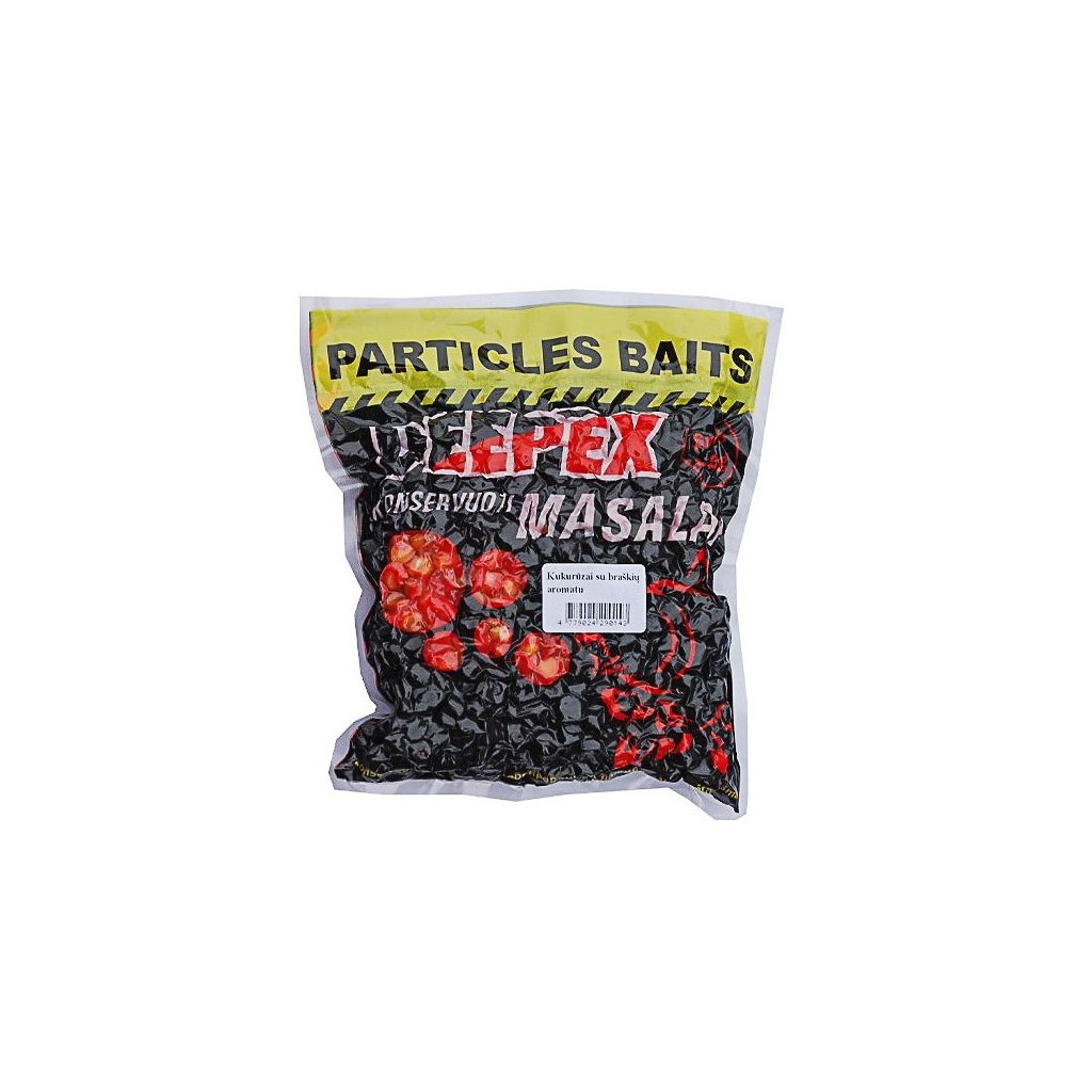 Kukurūzai su braškės aromatu Deepex 0.5kg