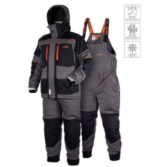 Kostiumas žieminis Norfin Discovery 3 Grey