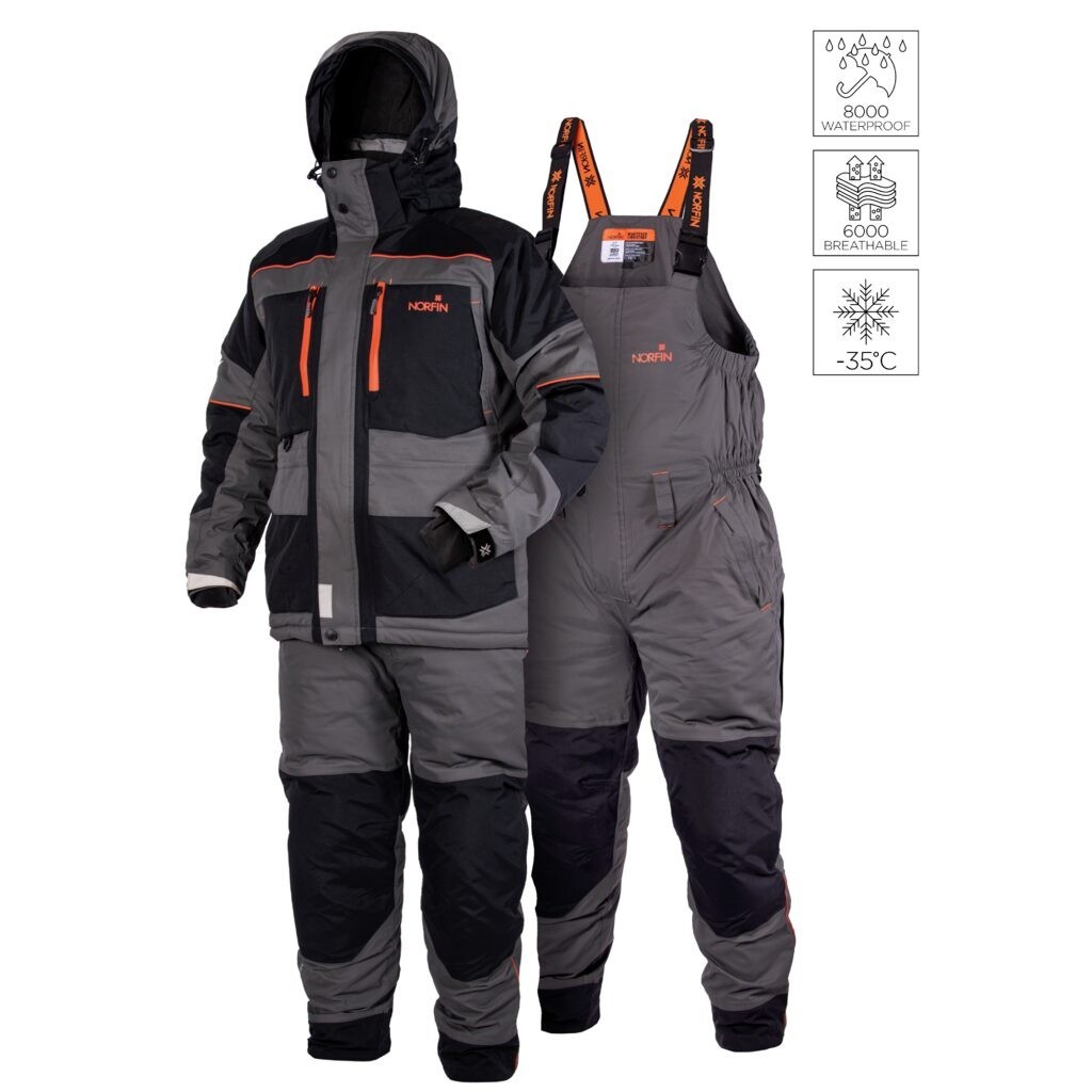 Kostiumas žieminis Norfin Discovery 3 Grey