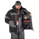 Kostiumas žieminis Norfin Discovery 3 Grey