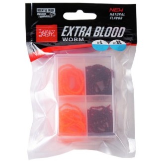 Masalas dirbtinis Lucky John Extra Blood Worm MIX
