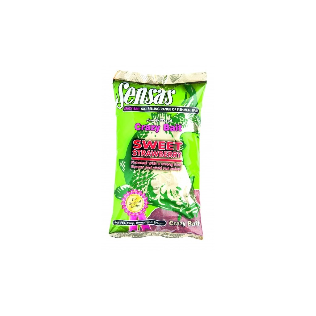 Jaukas Sensas Crazy Bait Sweet Strawberry