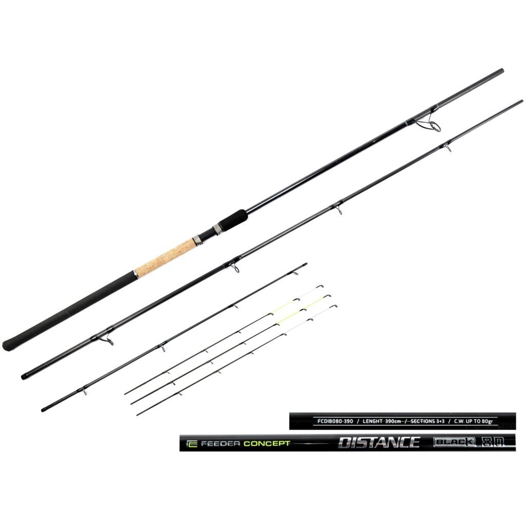 Meškerė Feeder Concept Distance Black 80