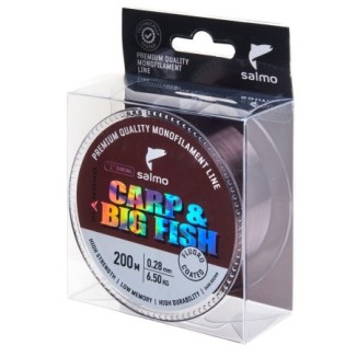Valas Salmo Diamond Carp & Big Fish Fluoro Coated Dark Brown 200m