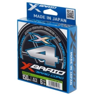 Valas pintas YGK X-Braid Cord X4 150m