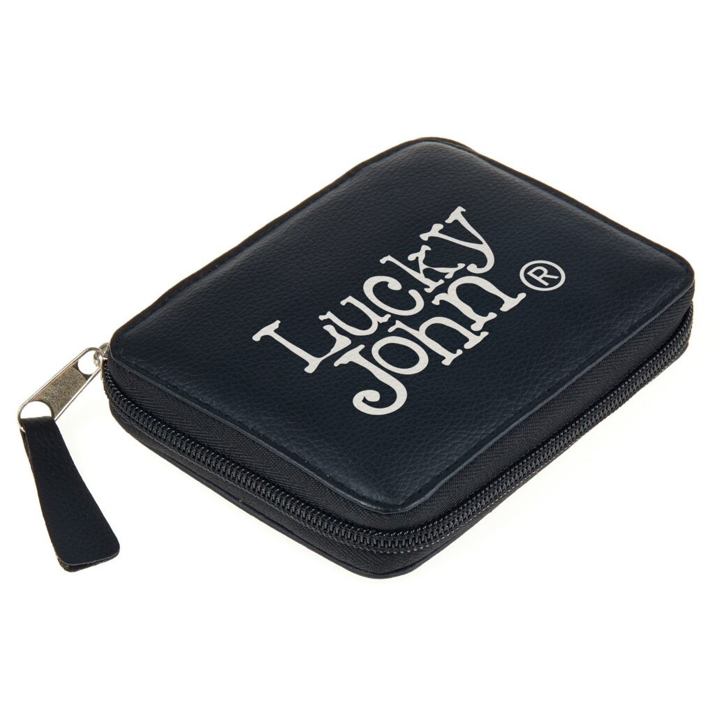 Dėklas žieminiams masalams Lucky John Eco Leather