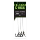 Kabliukas su pavadėliu Fox Illusion Fluoro D Carp Ready Rigs Kabliukas su pavadėliu Fox Illusion Fluoro D Carp Ready Rigs