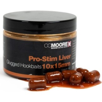 Boiliai CC Moore Pro-Stim Liver Glugged Hookbaits