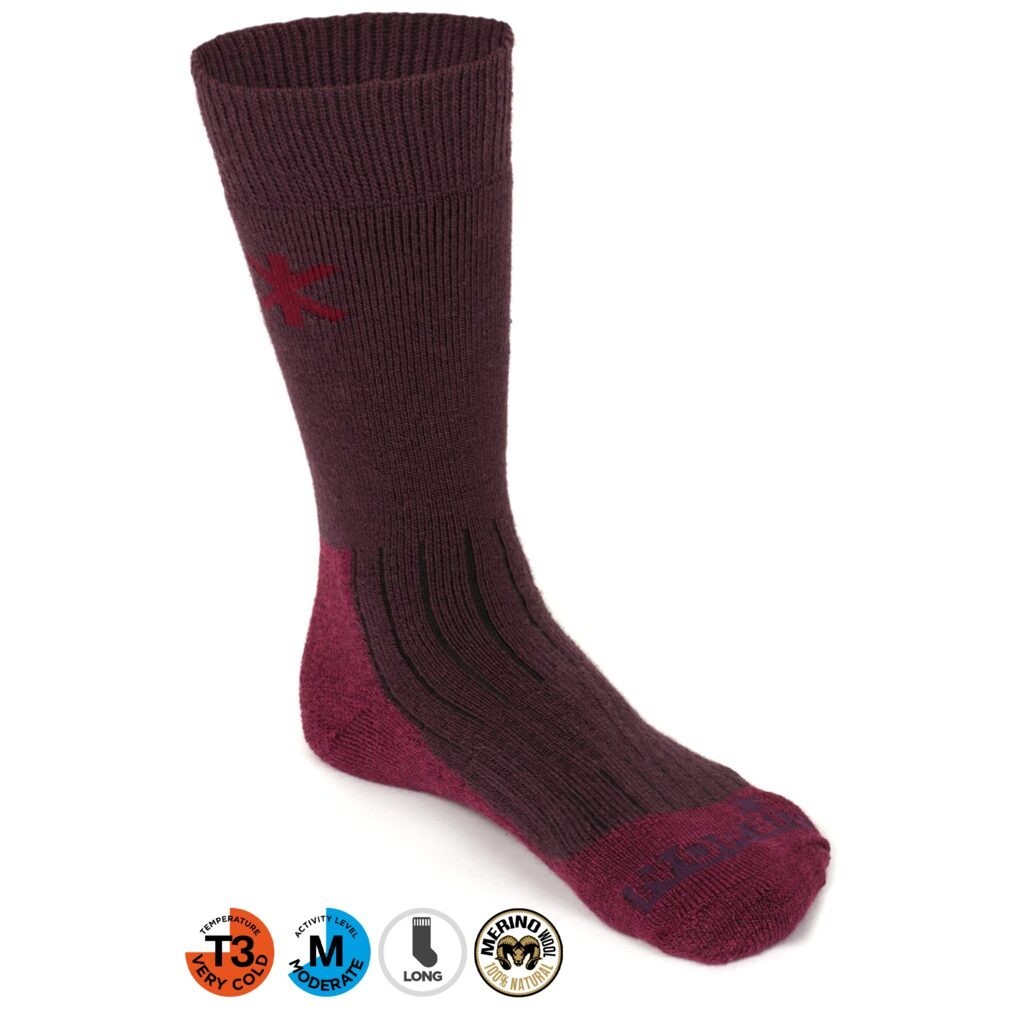 Kojinės Norfin Women Nord Midle Merino T3M