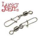 Suktukas su karabinu Lucky John Pro Rolling Swivel Fastlock