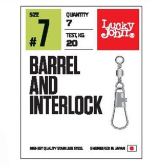 Suktukas su karabinu Lucky John Pro Barrel and Interlock