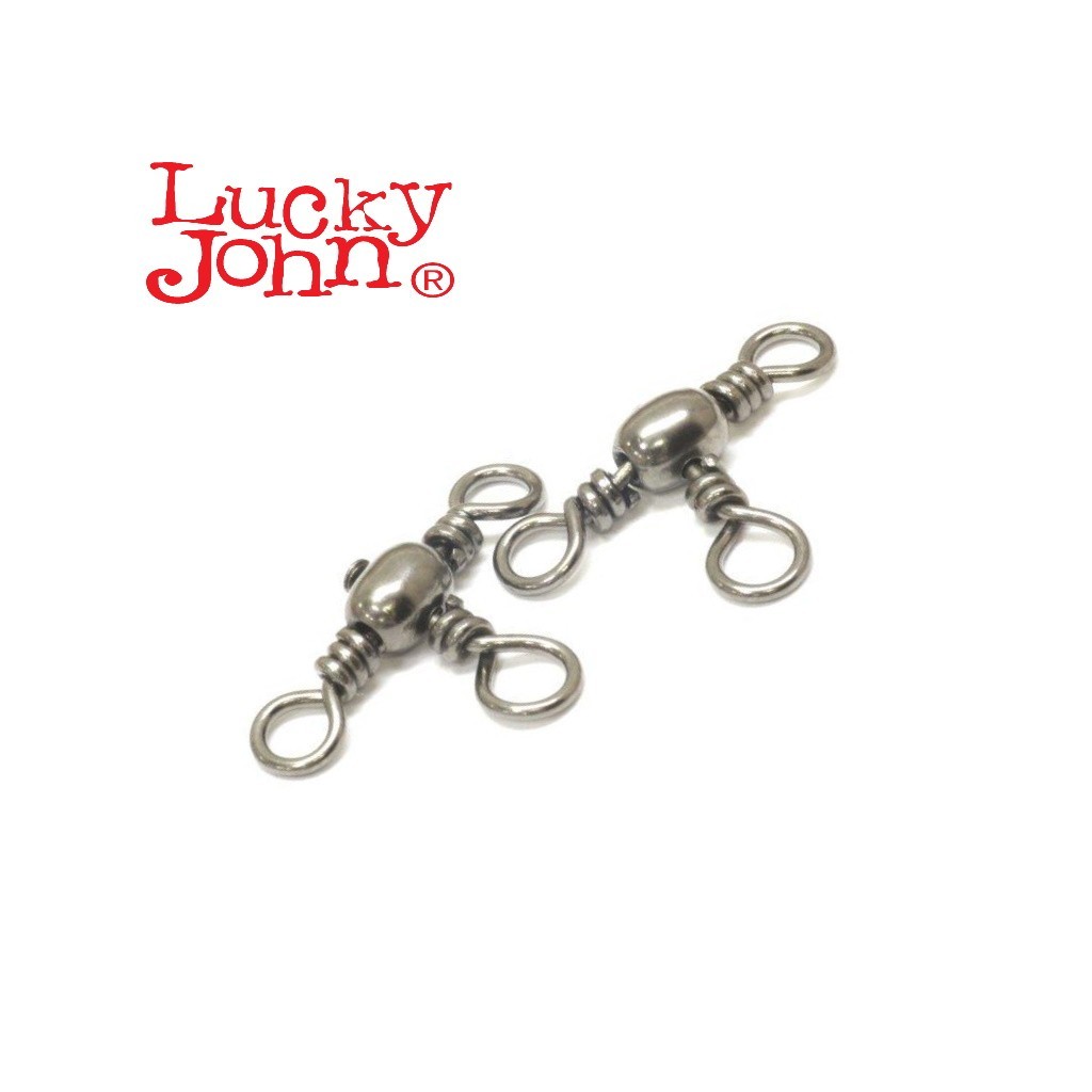 Suktukas trišakis Lucky John Pro Crossline Swivel