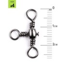 Suktukas trišakis Lucky John Pro Crossline Swivel