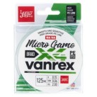 Valas pintas Lucky John Vanrex X4 Micro Game Fluo Green 125m Valas pintas Lucky John Vanrex X4 Micro Game Fluo Green 125m