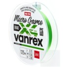 Valas pintas Lucky John Vanrex X4 Micro Game Fluo Green 125m Valas pintas Lucky John Vanrex X4 Micro Game Fluo Green 125m
