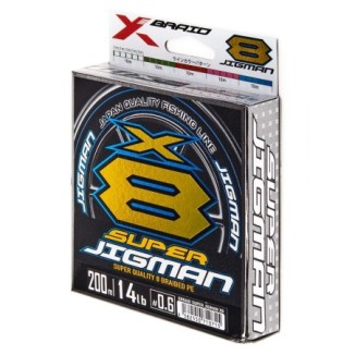 Valas pintas YGK X-Braid Super Jigman X8