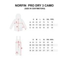 Kostiumas Norfin Pro Dry 3 Camo Kostiumas Norfin Pro Dry 3 Camo