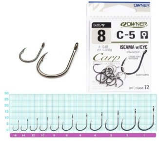 Kabliukai Owner Carp Iseama C-5 BC