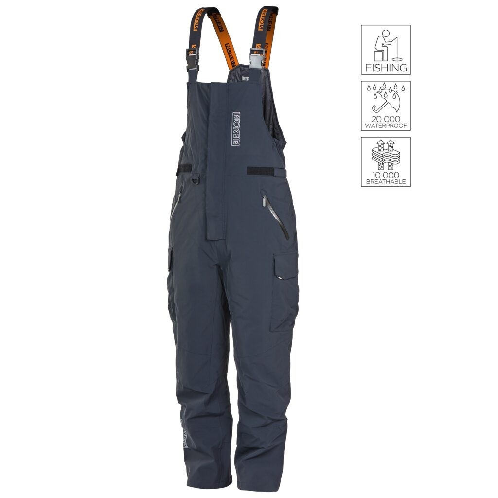 Kelnės demisezoninės Norfin Rebel Pro Grey