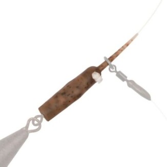 Montažinė sistema Fox Camo Naked Chod/Heli Buffer Sleeves