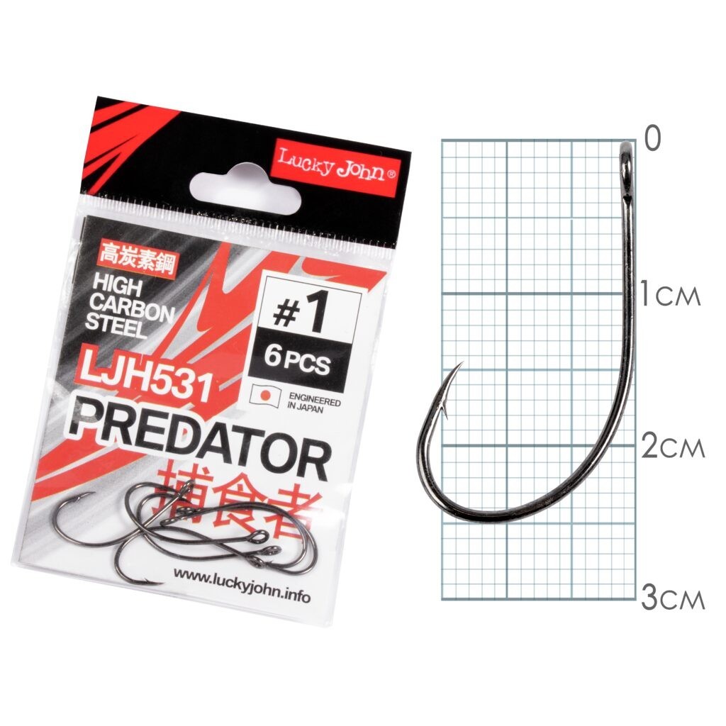 Kabliukai Lucky John Predator