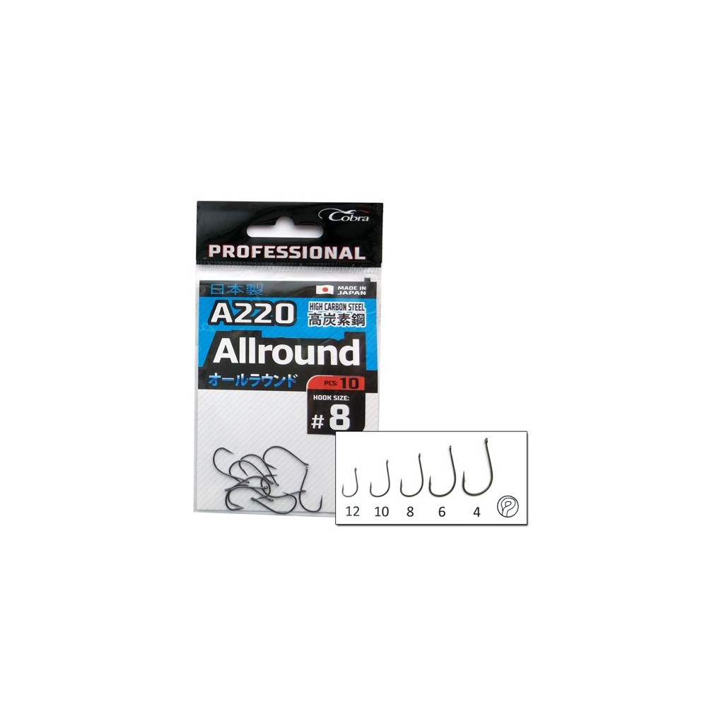 Kabliukai Cobra Pro Allround