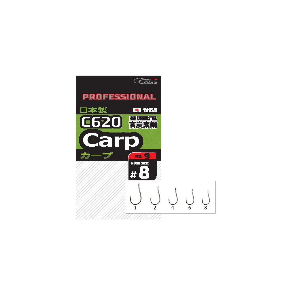 Kabliukai Cobra Pro Carp