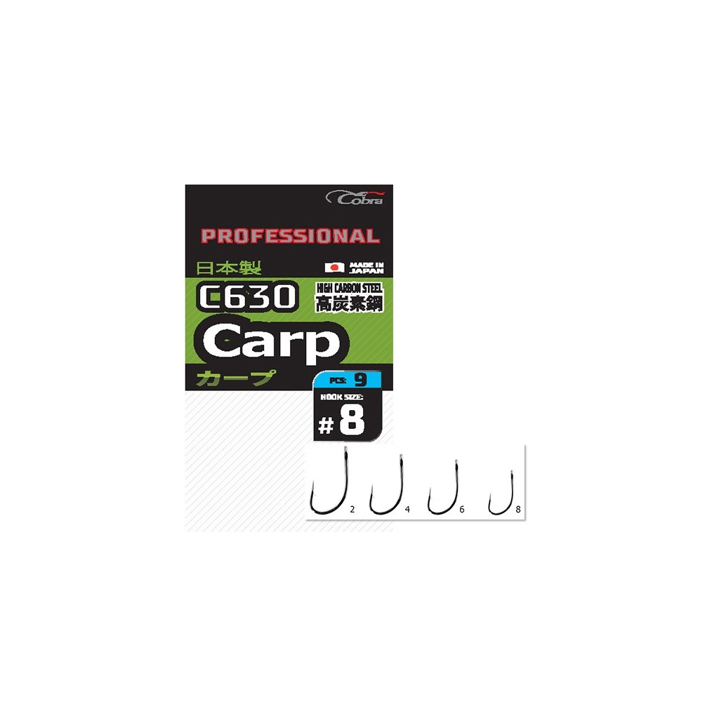 Kabliukai Cobra Pro Carp