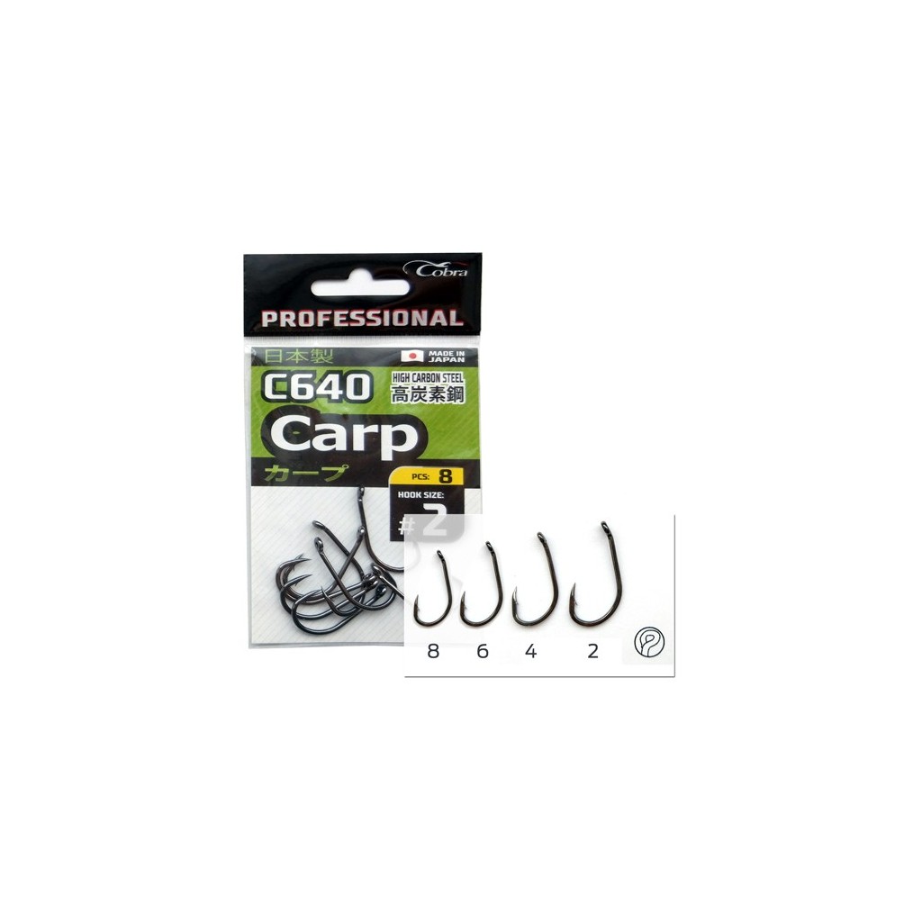 Kabliukai Cobra Pro Carp