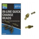 Elementas sistemai Preston ICM In-Line Quick Change Beads Elementas sistemai Preston ICM In-Line Quick Change Beads