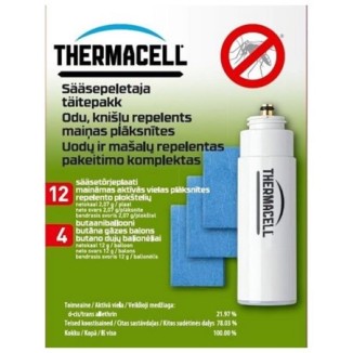 Paketas įrenginio nuo uodų papildymui Thermacell Original