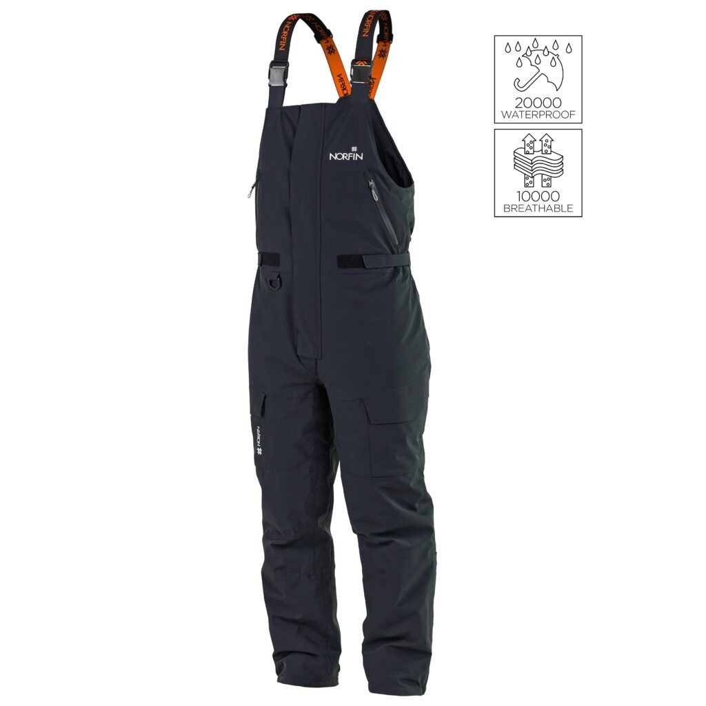 Kelnės demisezoninės Norfin Rebel Pro Dark Grey