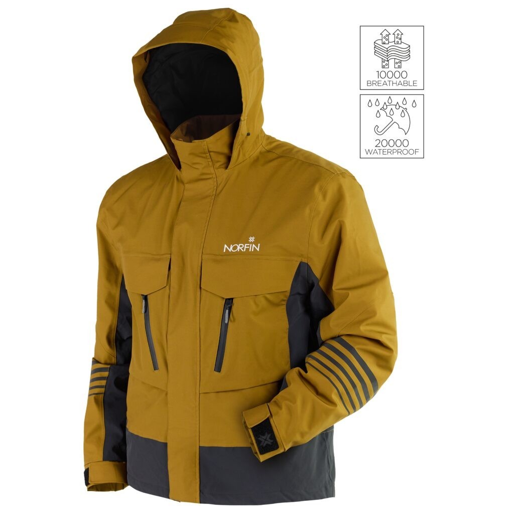 Striukė demisezoninė Norfin Rebel Pro Mustard
