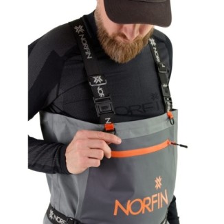 Bridkelnės Norfin Pilot Stockingfoot Grey