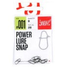 Karabinas Lucky John Pro Power Lure Snap 