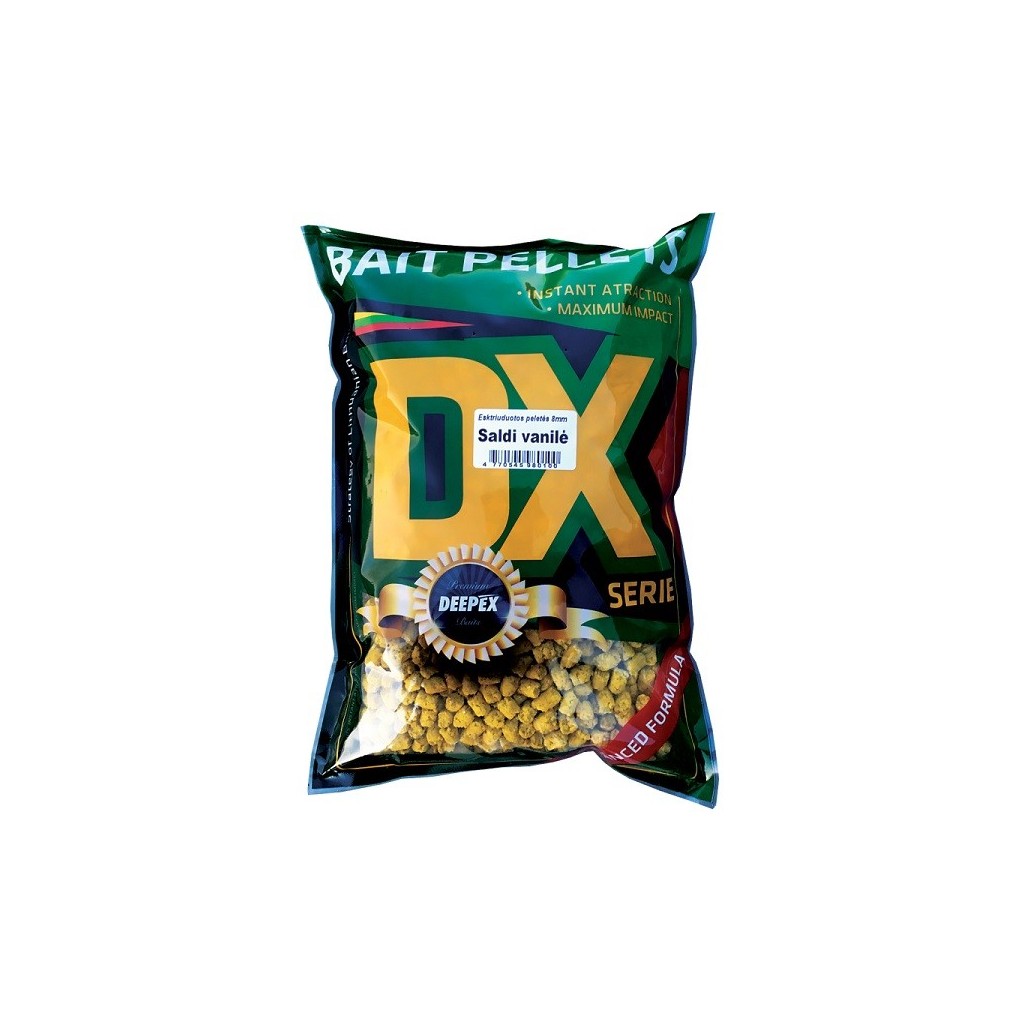Peletės ekstriuduotos Deepex 8mm 1.5kg