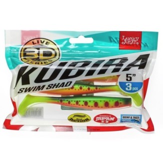 Guminukas Lucky John 3D Kubira Swim Shad