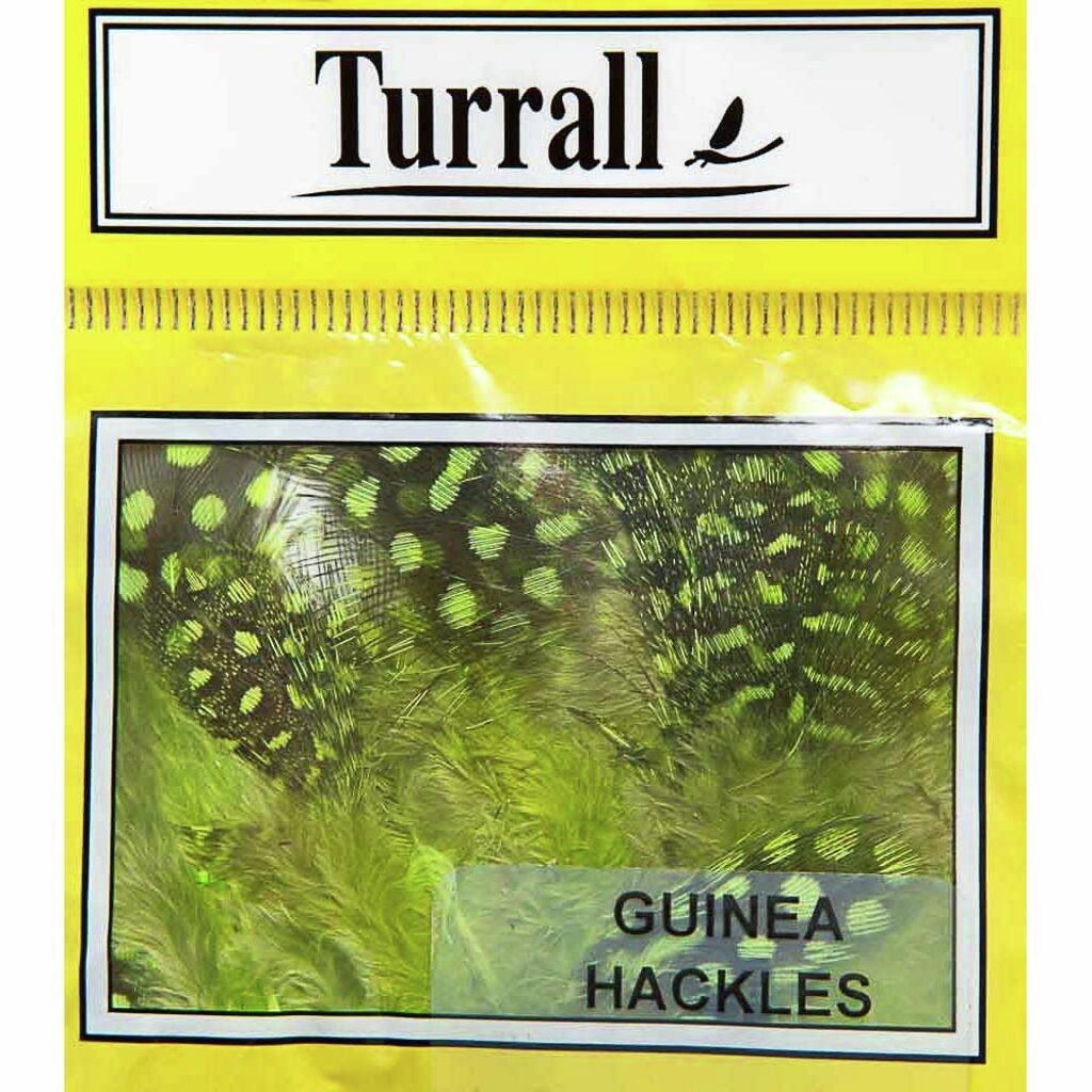 Plunksnos Turrall Guinea Hackles