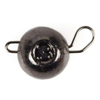 Svarelis volframinis Lucky John Jig Ball Black Nickel