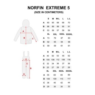 Kostiumas žieminis Norfin Extreme 5
