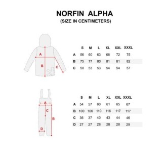 Kostiumas Norfin Alpha