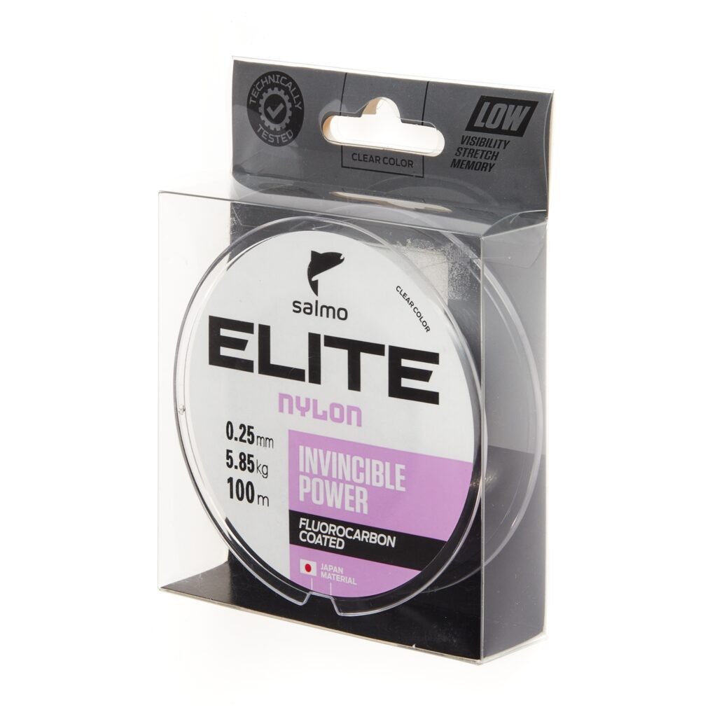 Valas Salmo Elite Fluoro Coated Nylon 100m