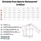 Striukė Pros Sport Waterproof