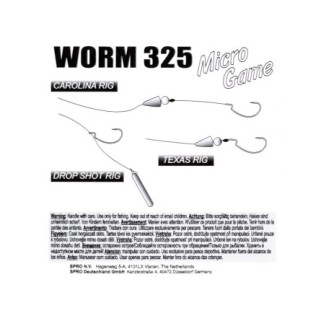 Kabliukai Gamakatsu Worm 325 Micro Game