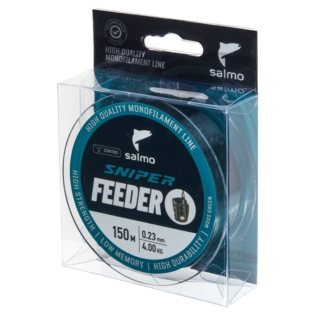 Valas Salmo Sniper Feeder Moss Green 150m