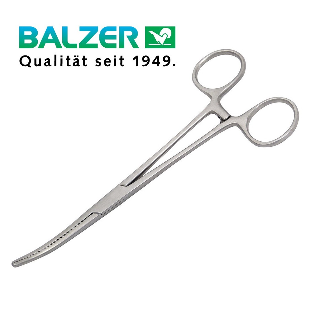 Žnyplės Balzer Artery Clamp Curved