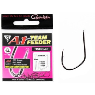 Kabliukai Gamakatsu A1 Team Feeder Fine Carp