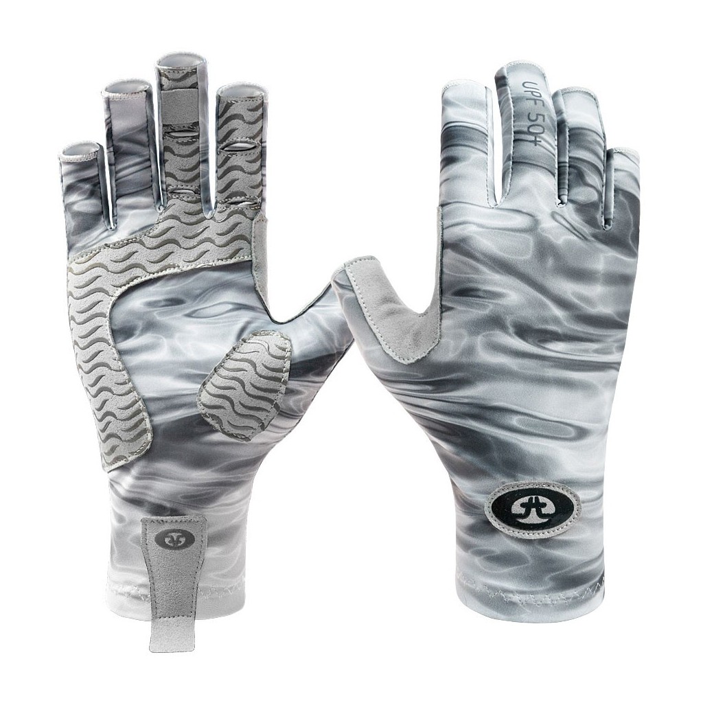 Pirštinės Flying Fisherman SunBandit Pro Gray